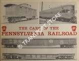 Book cover of The Cars of the Pennsylvania Railroad by WAYNER, Robert J. (ed.)